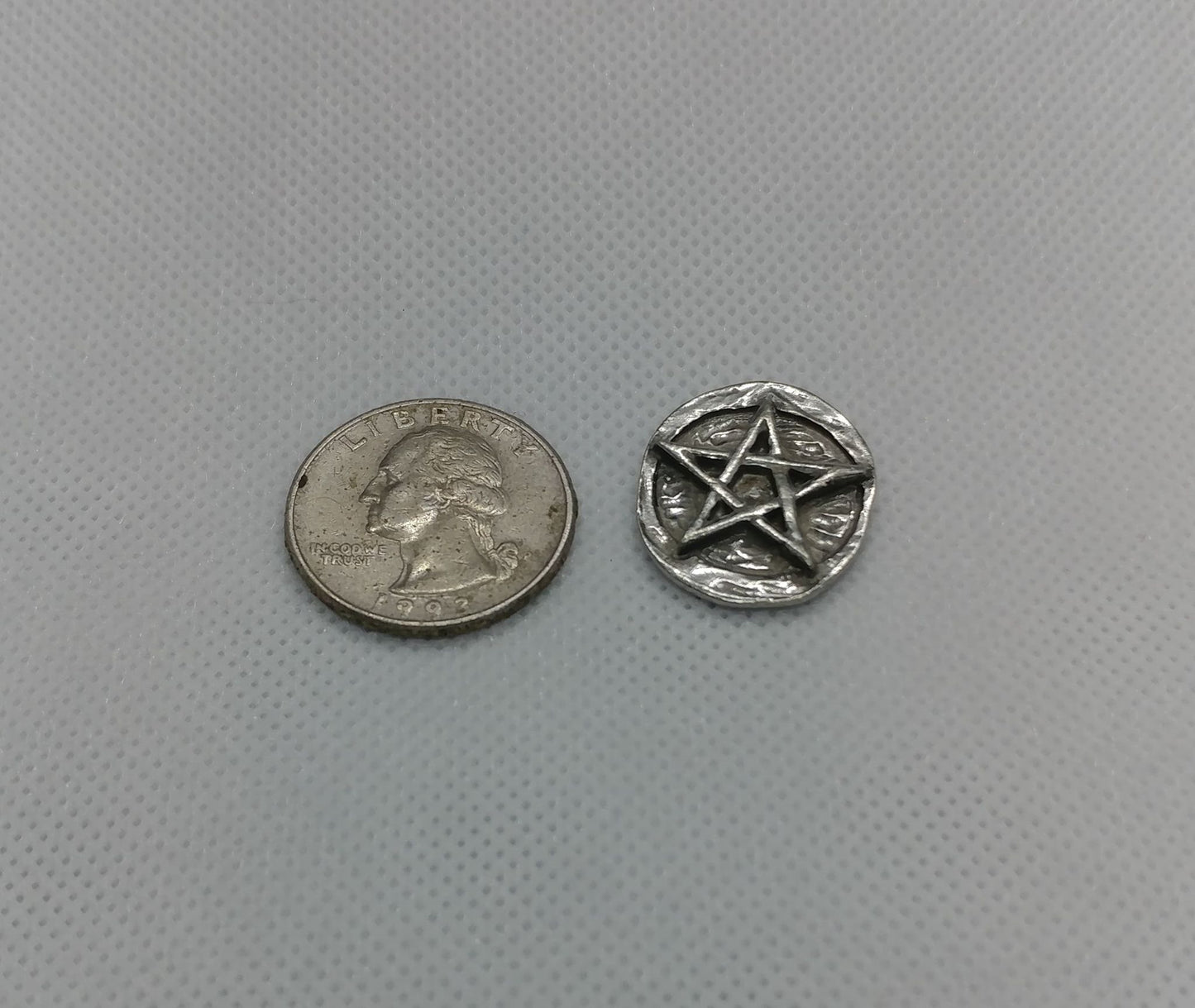 Pewter Pocket Stone