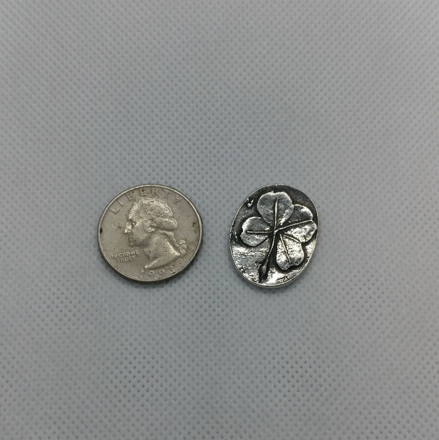 Pewter Pocket Stone