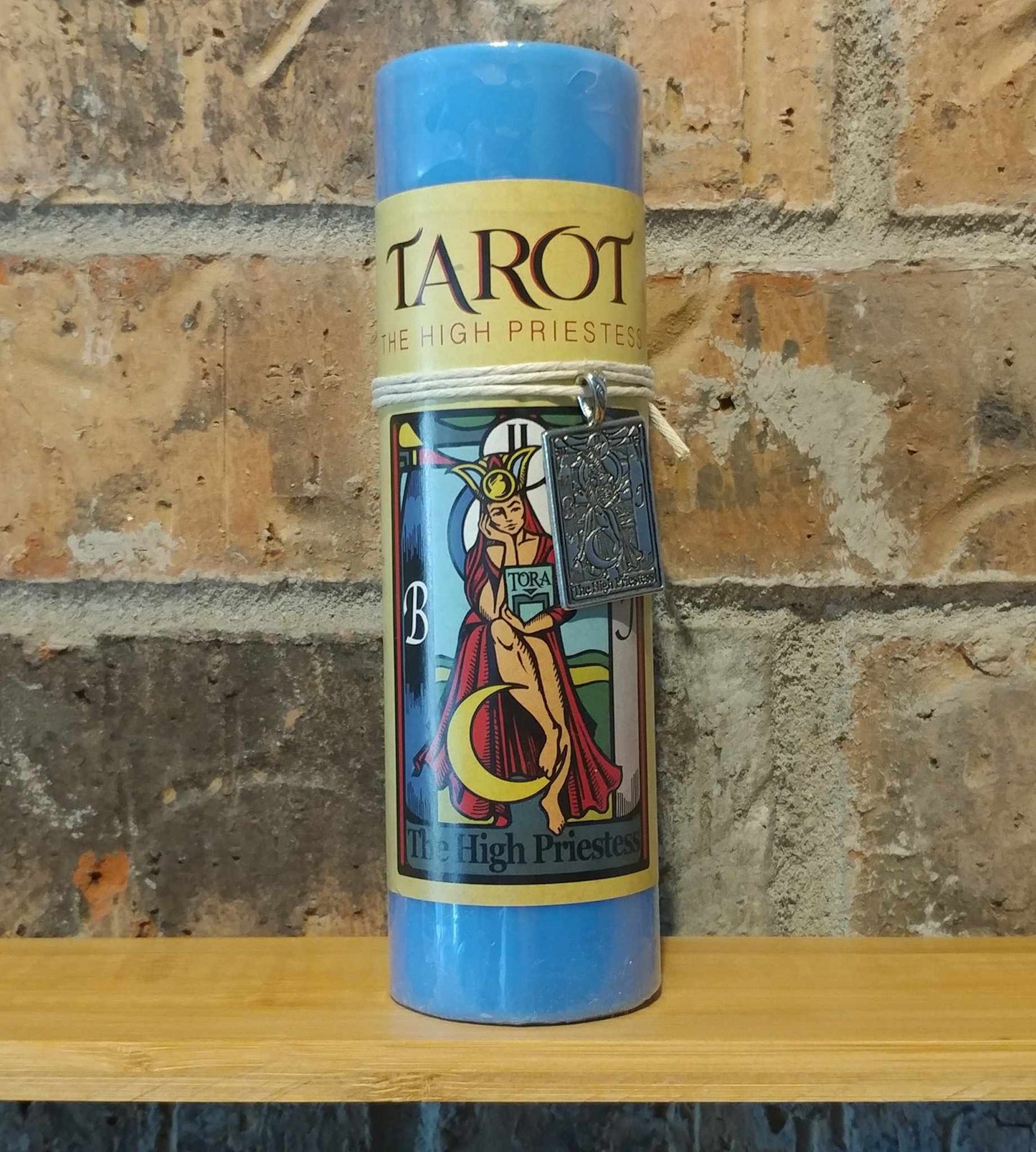 Tarot Pillar Candle with Charm