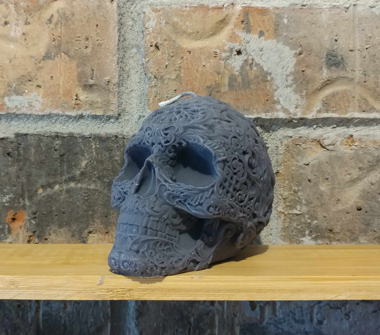 Sugar Skull Candle