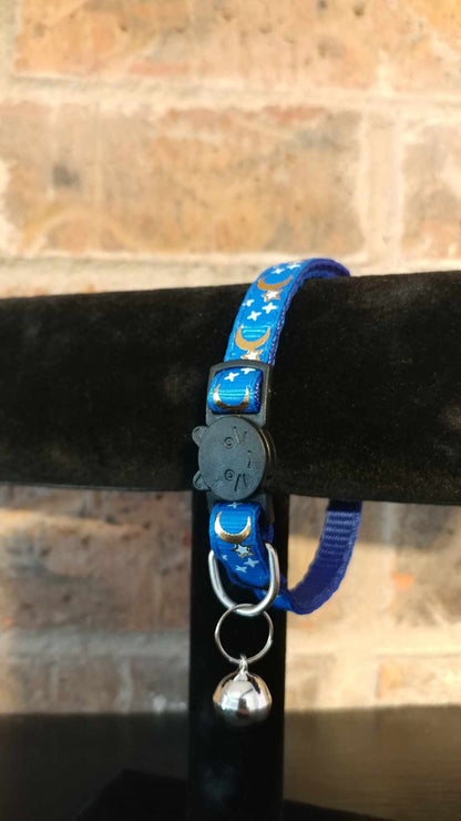 Star and Moon cat collar